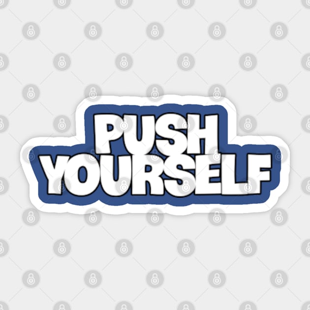 The Power of Pushing Yourself to New Heights Sticker by coralwire